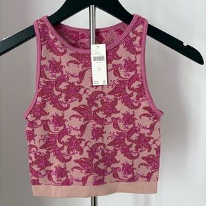 Anthropologie Pink Tank Top